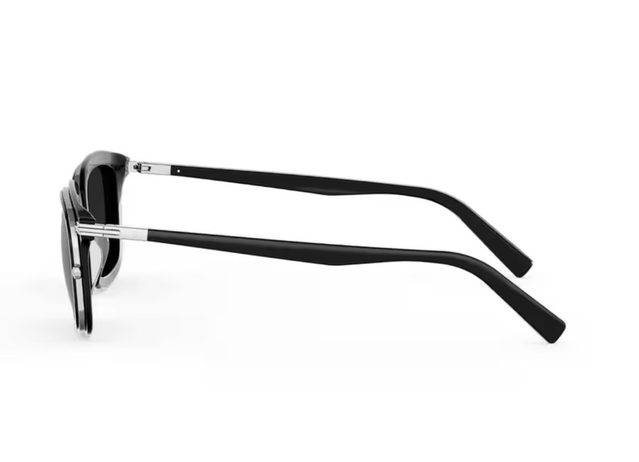 NEW Dior DiorBlackSuit S18U 13A0 Men’s Black Rectangle Sunglasses Gray 53-20-145
