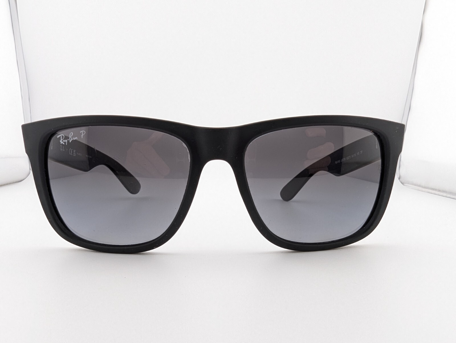 Ray-Ban Sunglasses, Polarized Lenses, RB 4165 622/T3 3P Justin, 54-16-145, Black
