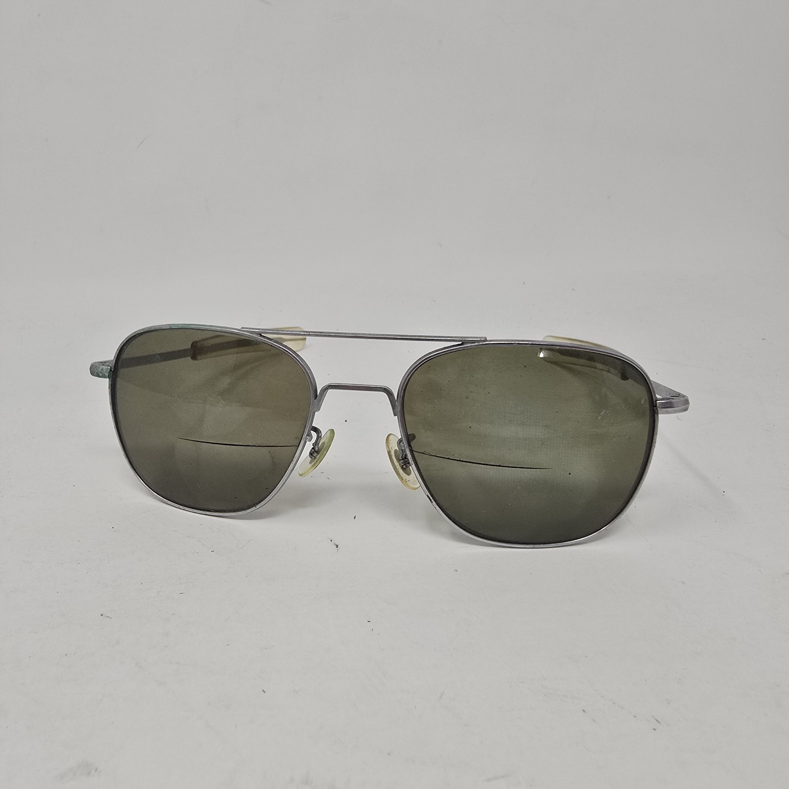 Randolph Engineering 5 1/2 AF 52 [] 20 Aviator Sunglasses Frames Only Silver