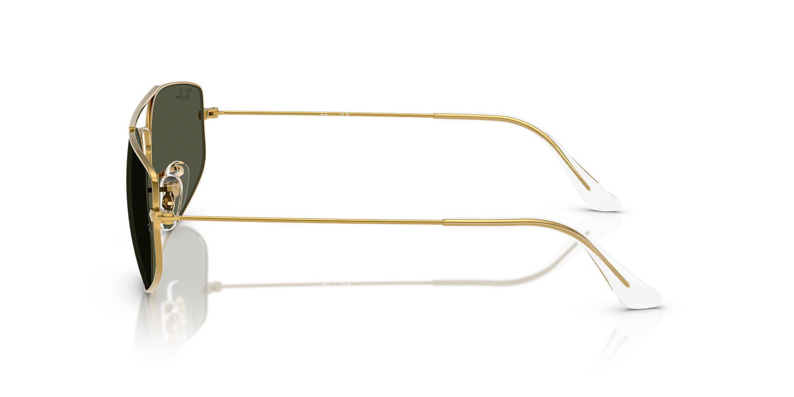 Ray-Ban Explorer V Legend Gold/G-15 Green 60 mm Sunglasses RB3845 919631 60-17