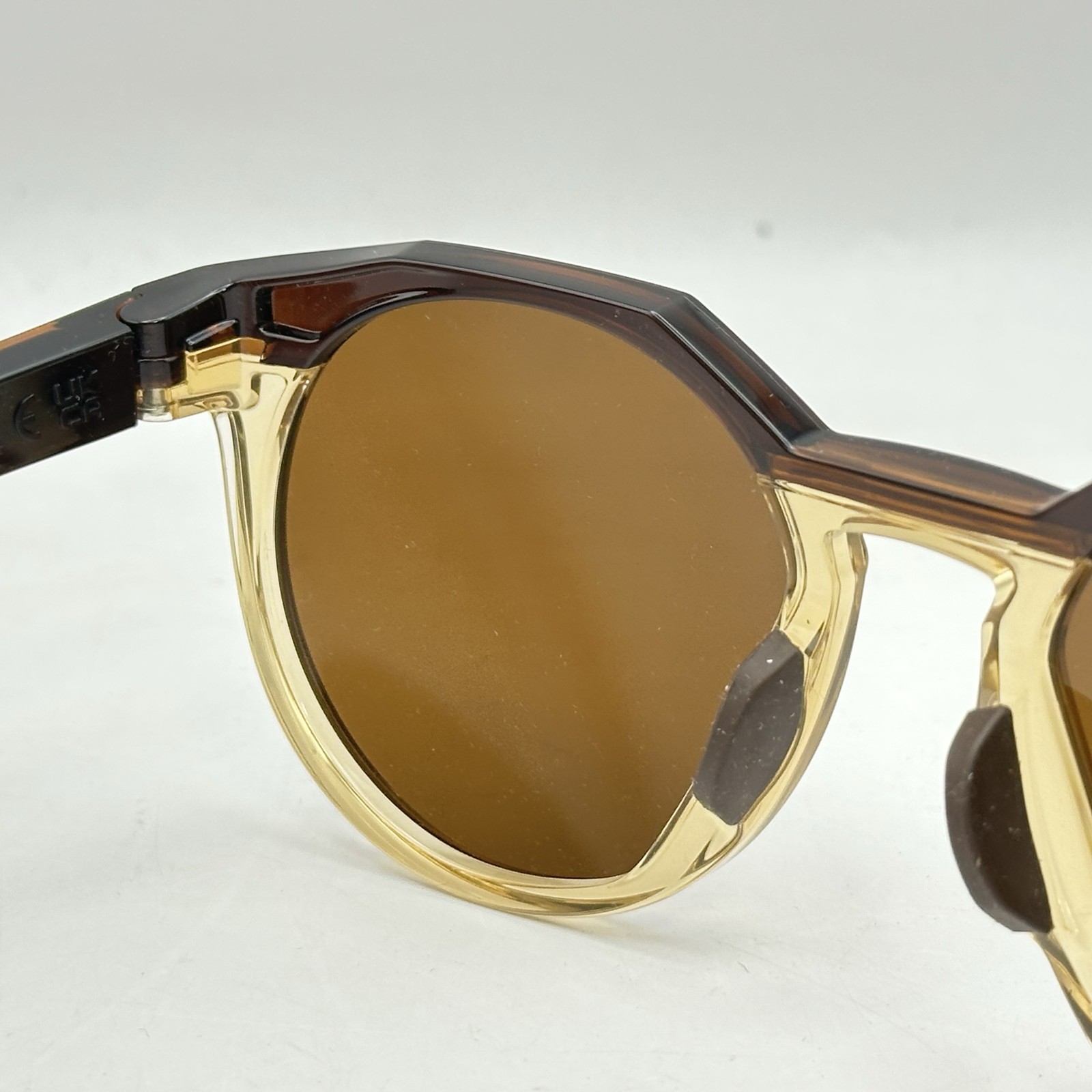 Oakley HSTN Irregular Round Prizm Sunglasses OO9242 Amber/Curry/Tungsten