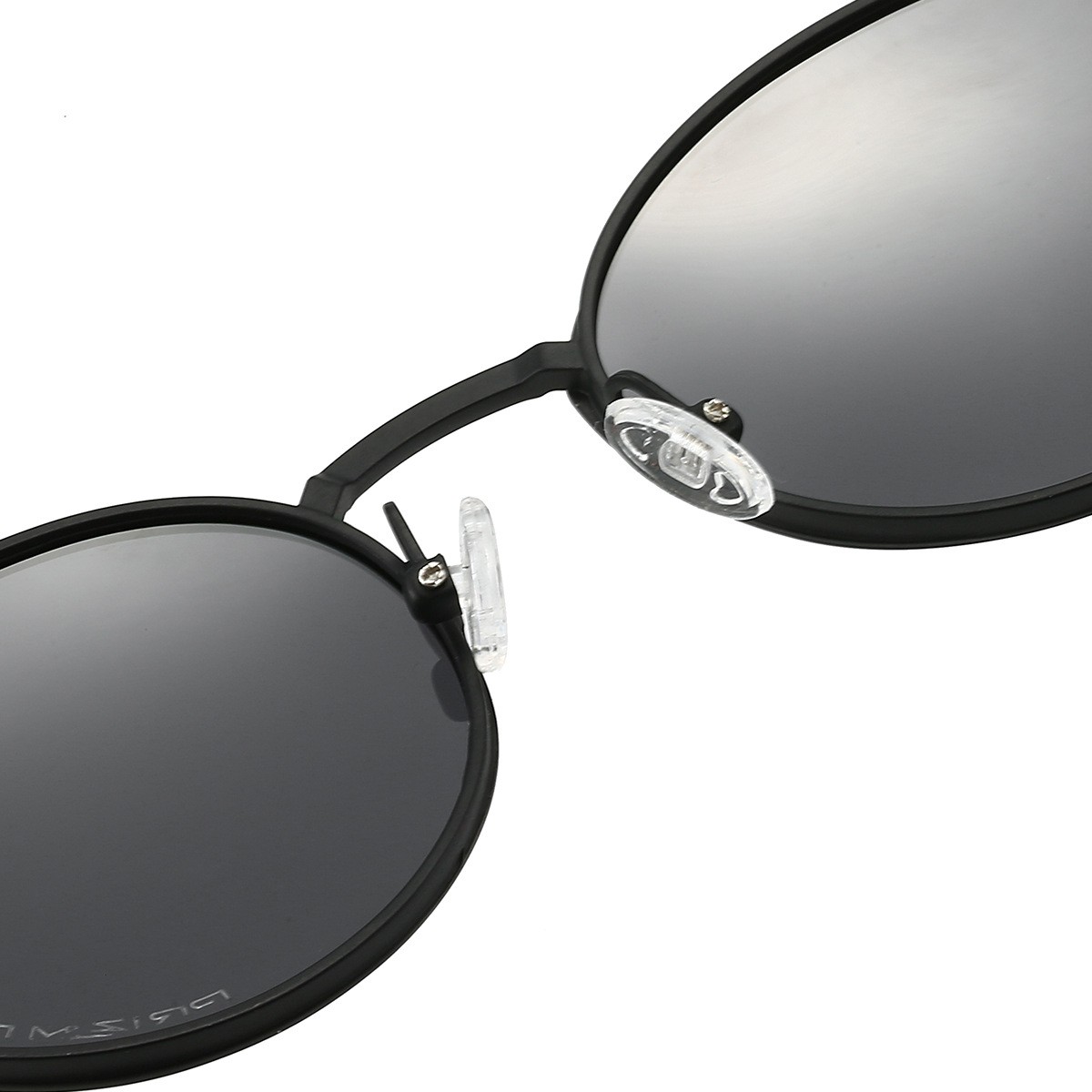 Metal Polarized Sunglasses Futuristic Design for Outdoor Cycling Sports Travel