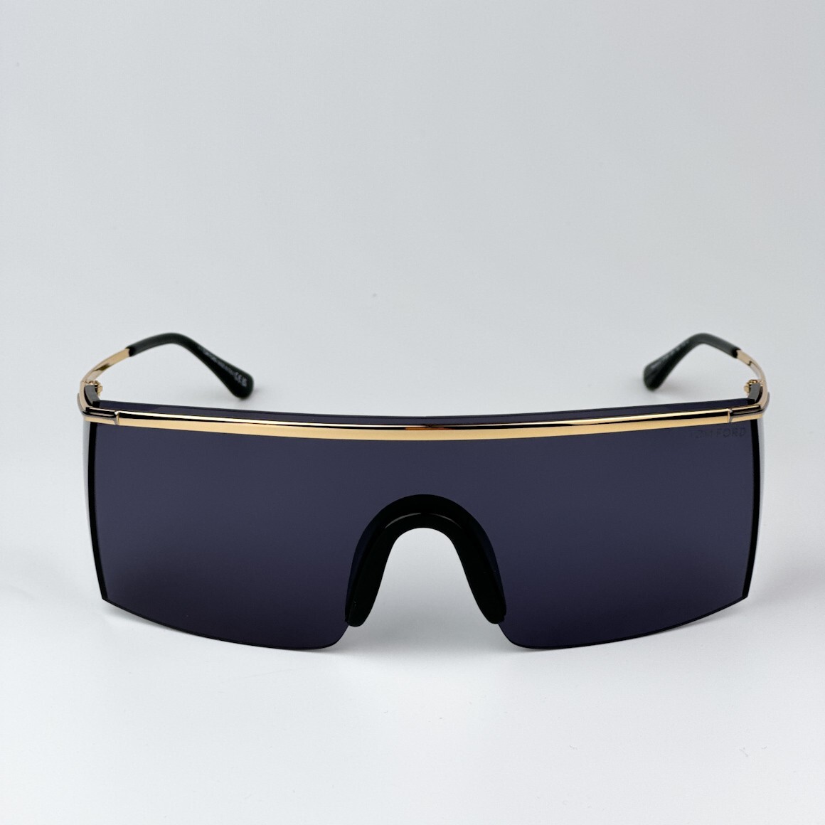 Tom Ford Men Sunglasses Gold Grey Irregular FT0980/S 30A PAVLOS-02 BRAND NEW
