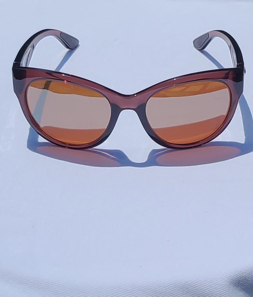 COSTA 6S9011 04 Maya Urchin Copper Silver 55mm Women Polarized Sunglasses 580G