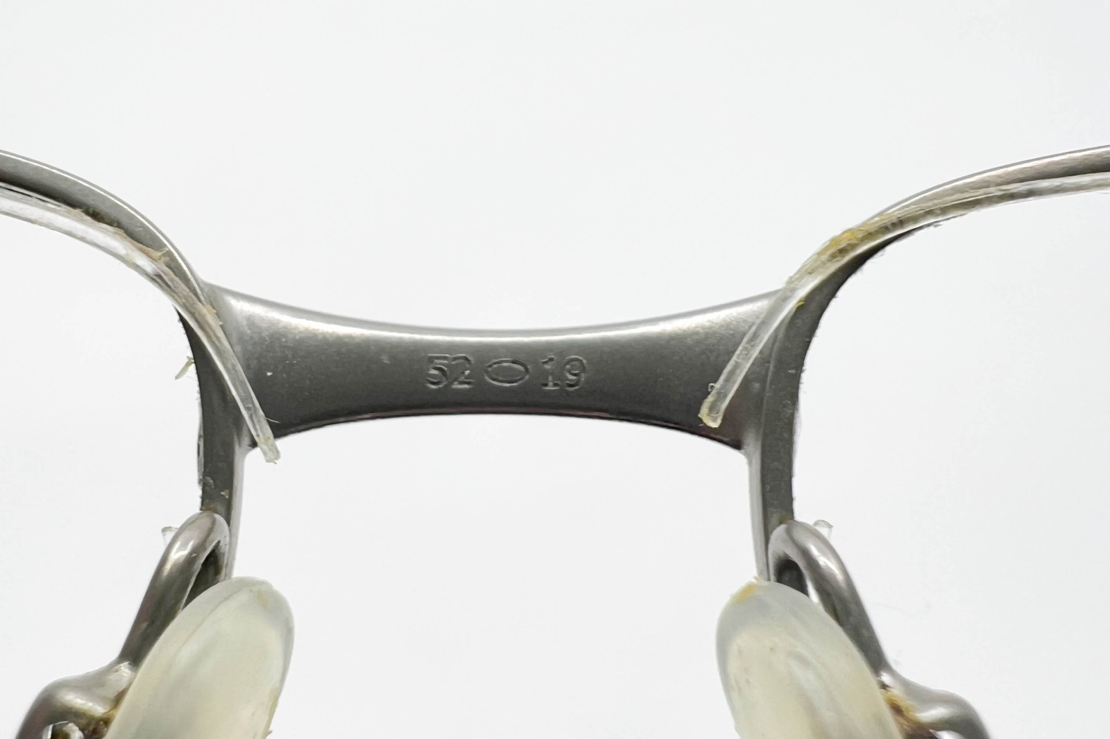 Oakley OX 3163-0252 Backwind 0.5 Half Rim Gunmetal Eyeglasses Frame 52-19-139
