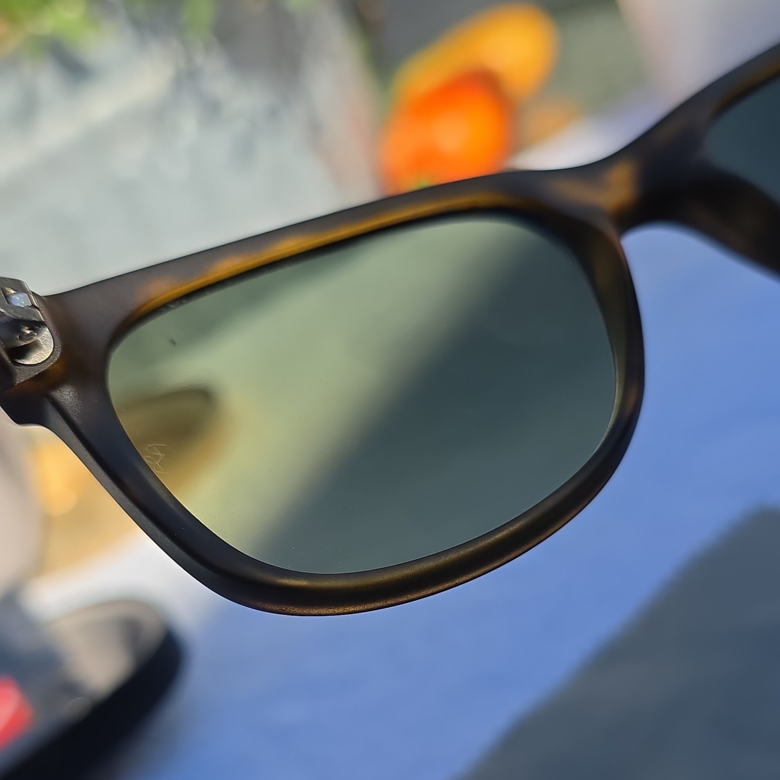 MINT Ray-Ban New Wayfarer Unisex Sunglasses, Polarized Lenses, Hardcase 👀 LOOK!