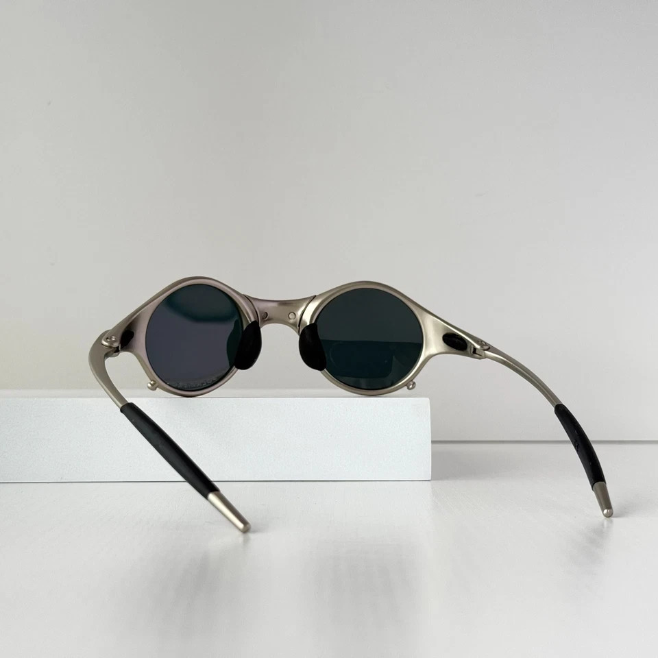 Oakley Mars X-Metal Sunglasses Silver Frame Purple Gradient Lens NEW