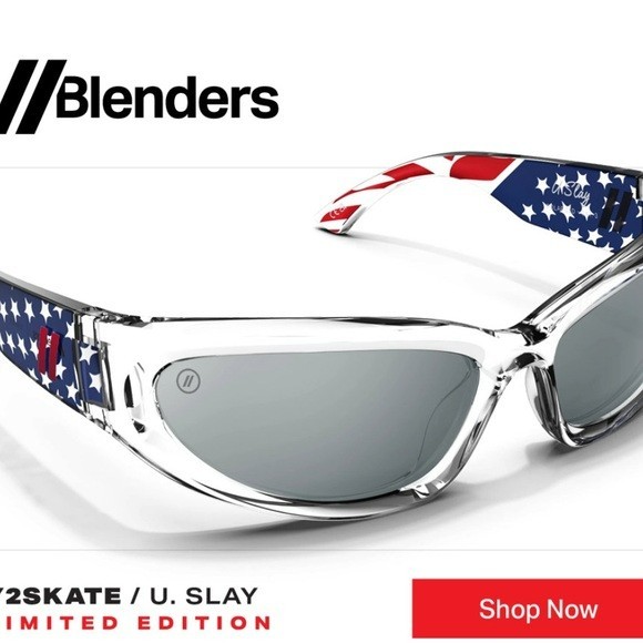 New Blenders Clear Frame United States Air Force Sunglasses