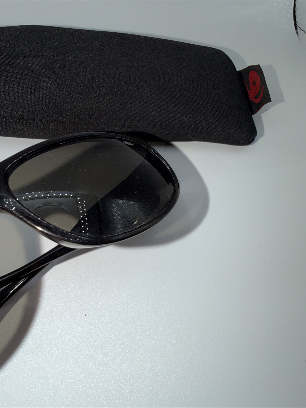 BOLLE Sunglasses 723 Black Wrap Lightweight France Sport Sunglasses