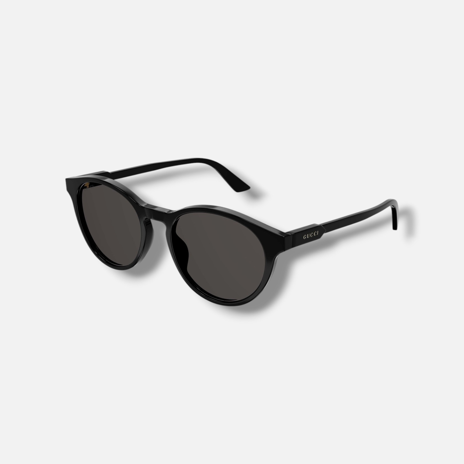 Gucci Men’s Black GG1119S Round Sunglasses 52-20-150