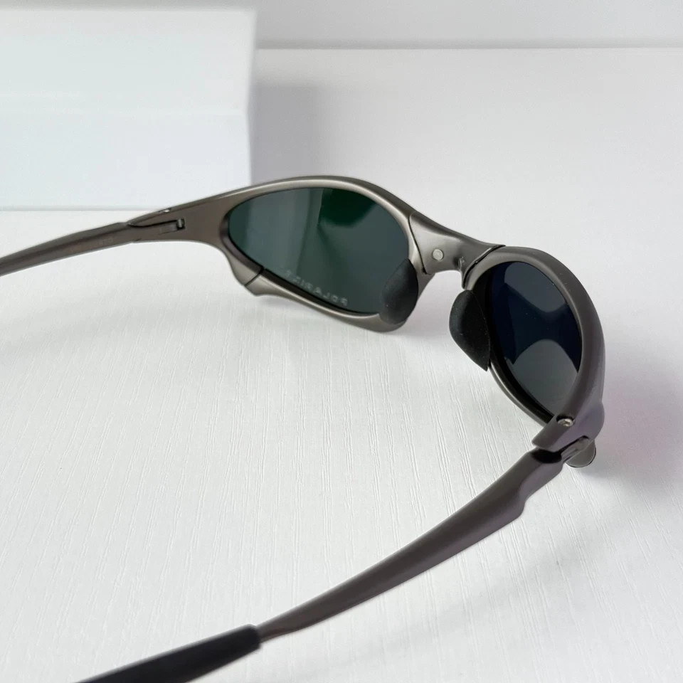 Oakley Penny X-Metal Sunglasses Cement Gray Purple Gradient Lens