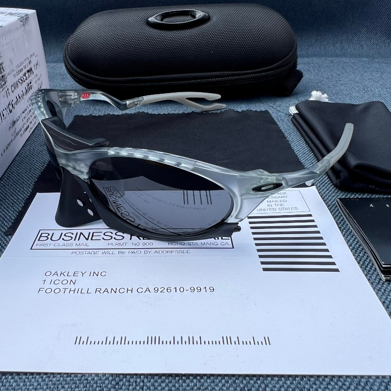 Oakley PLANTARIS Sunglasses 9437-0536 Matte Transparent Black PRIZM Black Lense