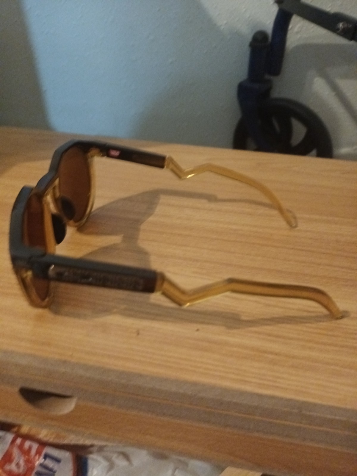 Oakley HSTN Mbappé Sunglasses OO9242-0752 Dark Amber W/ PRIZM Tungsten Lens