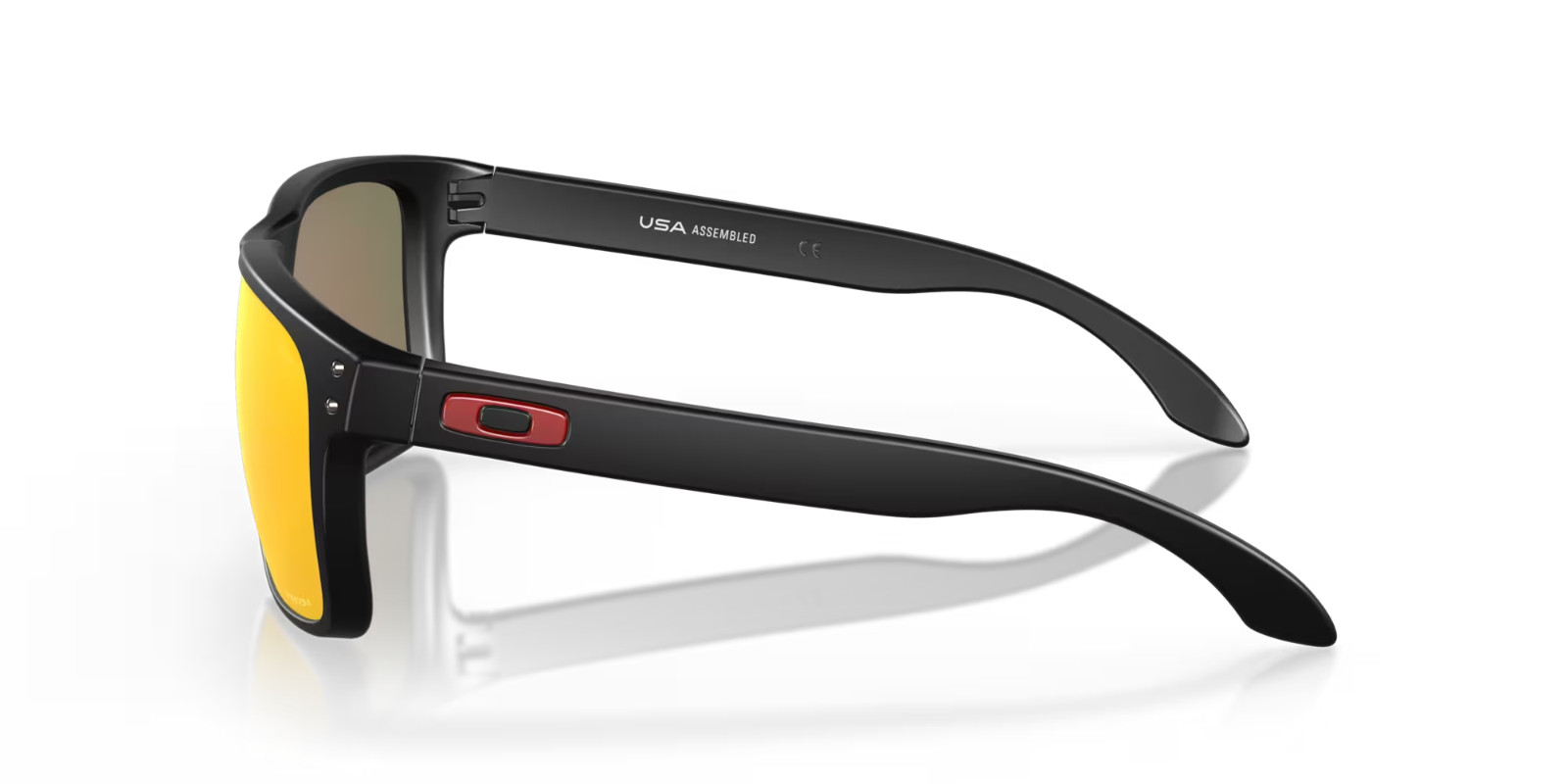 Oakley Sunglasses HOLBROOK XL OO9417-0459 Matte Black Frame / PRIZM Ruby Lens