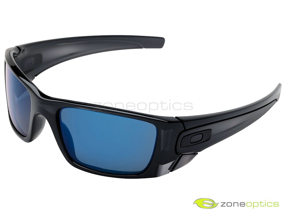 Oakley Fuel Cell Polarized Sunglasses OO9096-84 Polished Black Ink/Ice Iridium