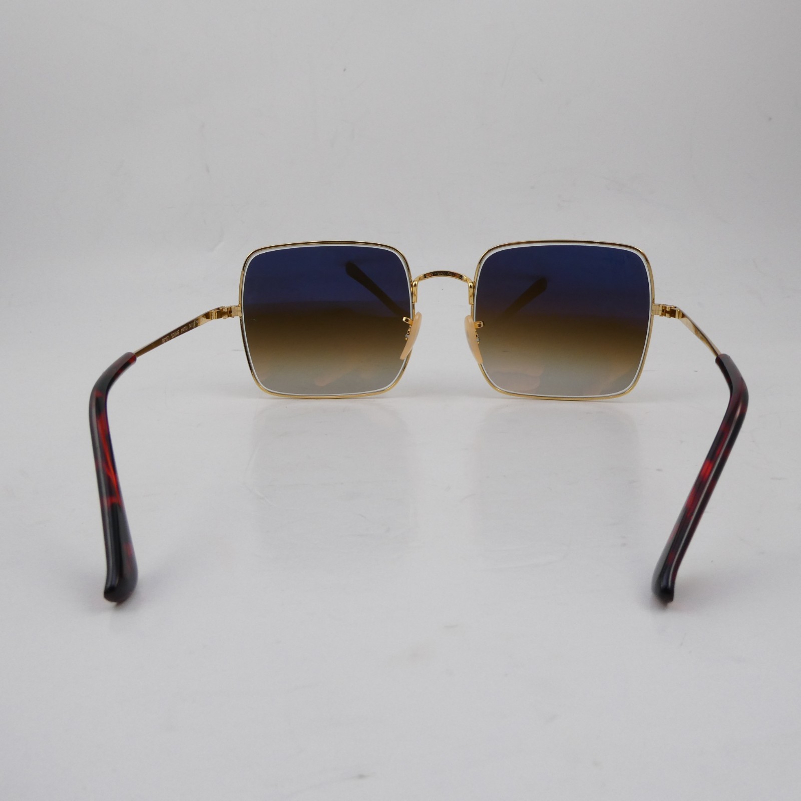 Ray-Ban Unisex RB1971 Square 9147/51 Gold/Brown Gradient Sunglasses 54-19-145