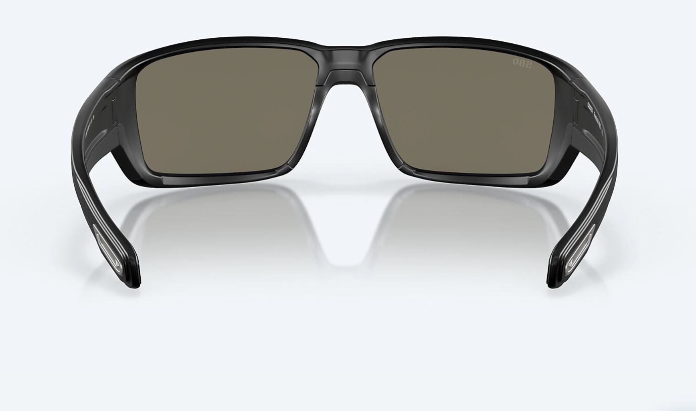 Costa Del Mar Fantail PRO Matte Black / Blue Mirror POLARIZED Glass 580G – NEW