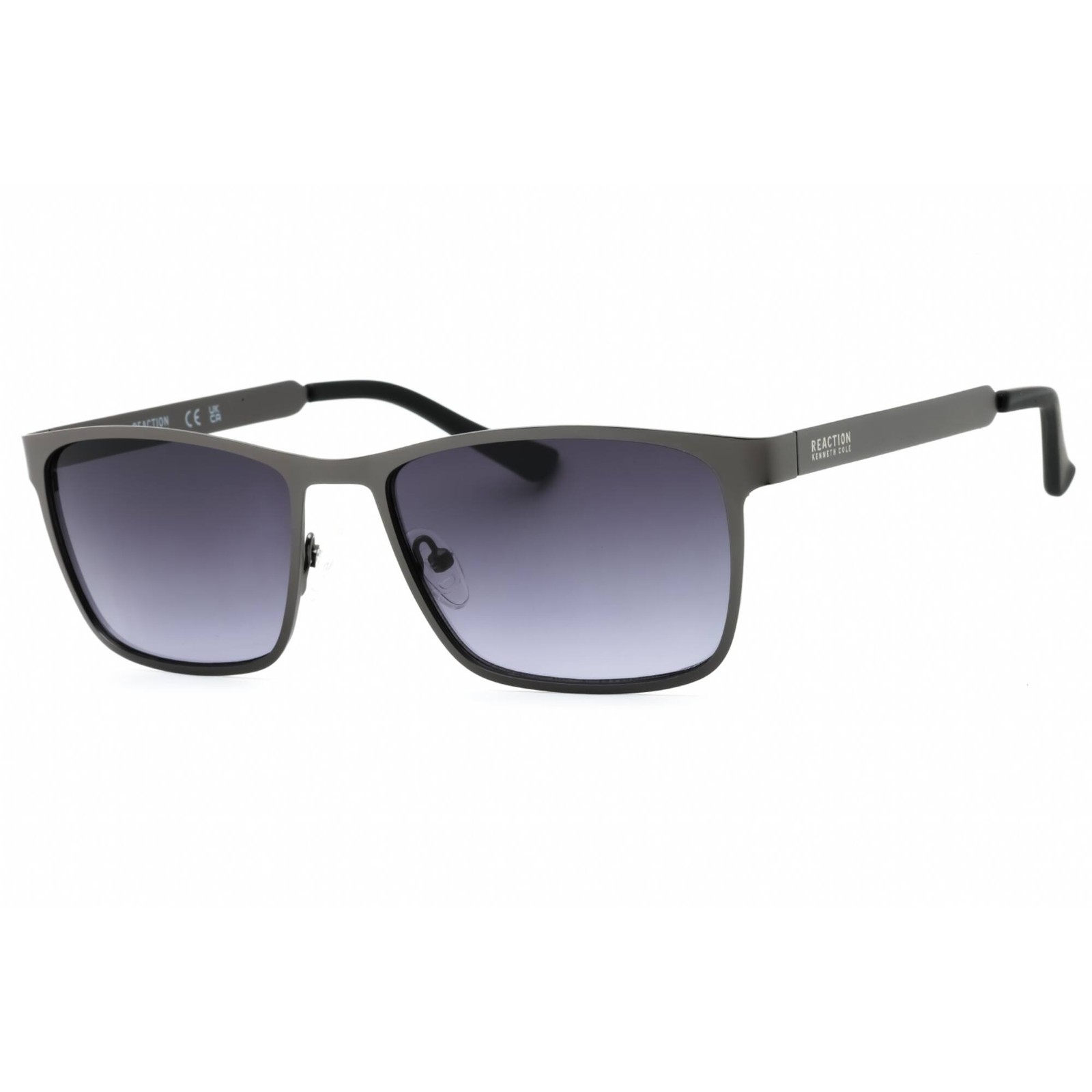 Kenneth Cole Reaction Men’s Sunglasses Matte Gunmetal Full Rim Frame KC1329 09B