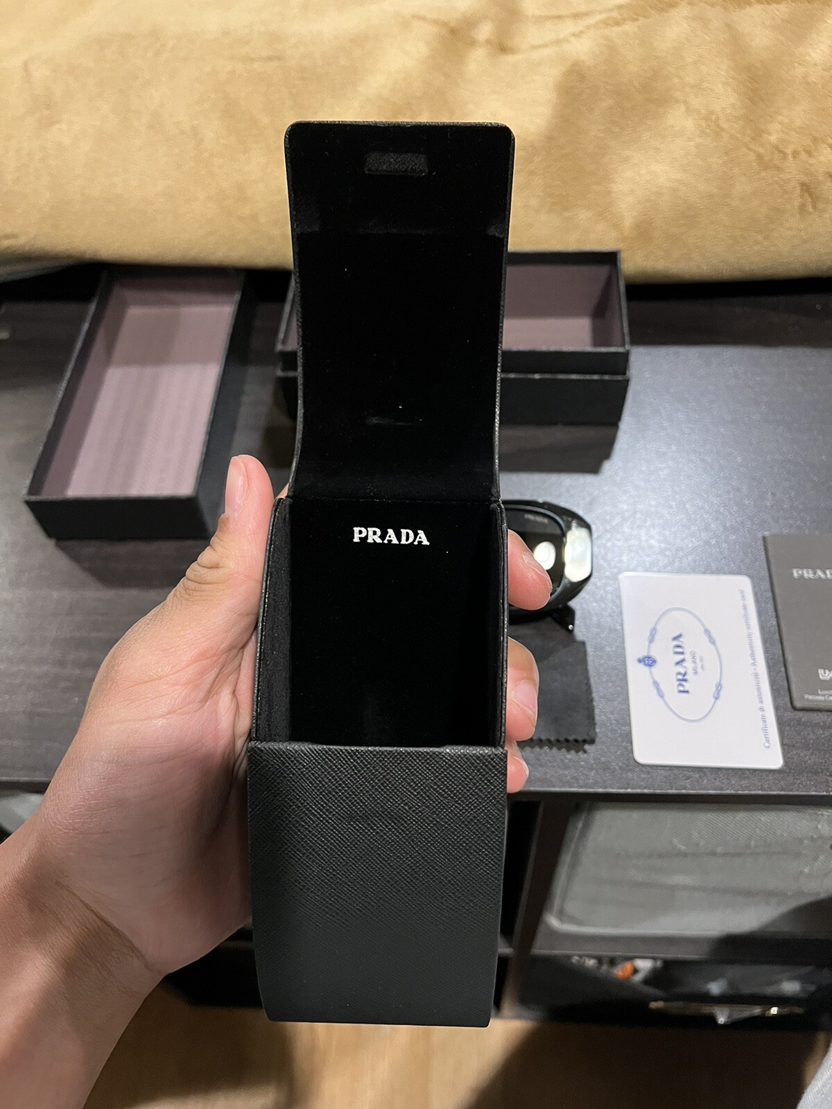 Lightly Used Men’s Prada Sunglasses