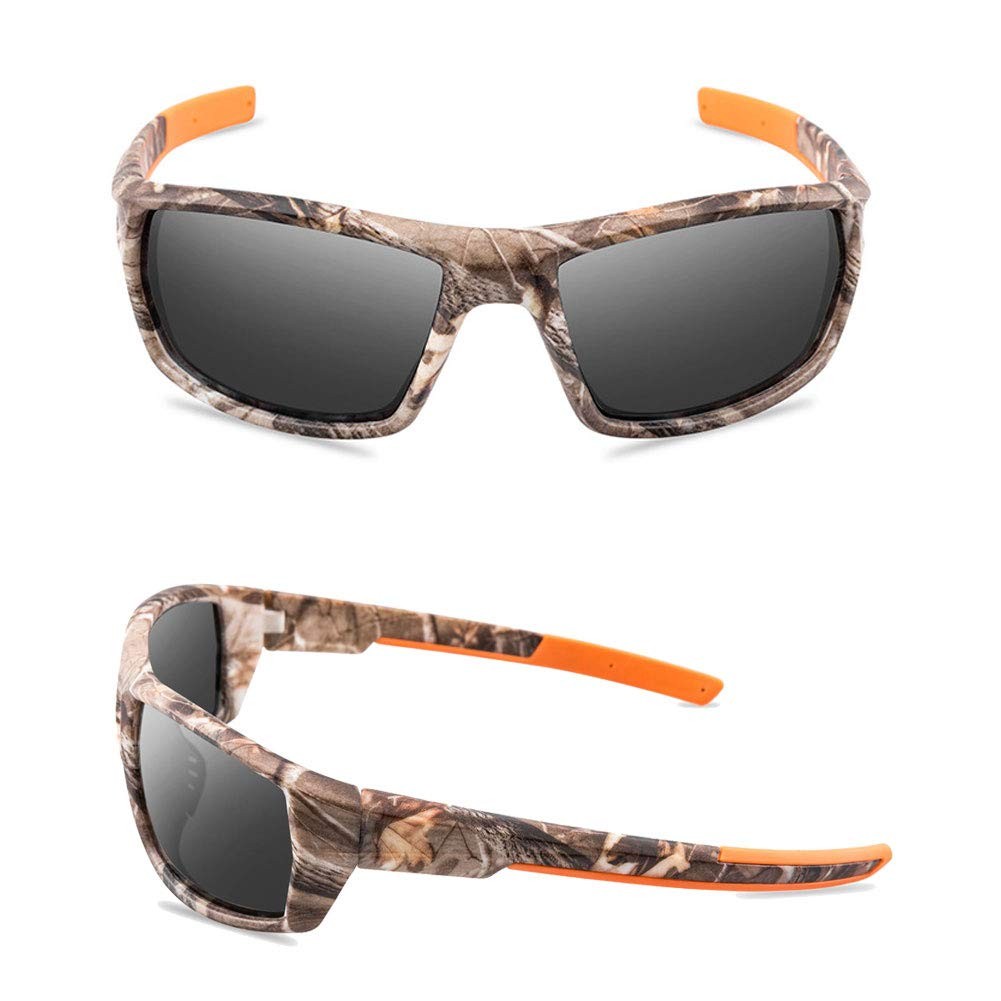Polarized Camo Sunglasses for Men Women Fishing Sports glasses outdoor Huntin…