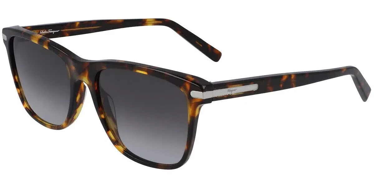 Salvatore Ferragamo SF 992S 219 Dark Tortoise Sunglasses with Grey Lenses