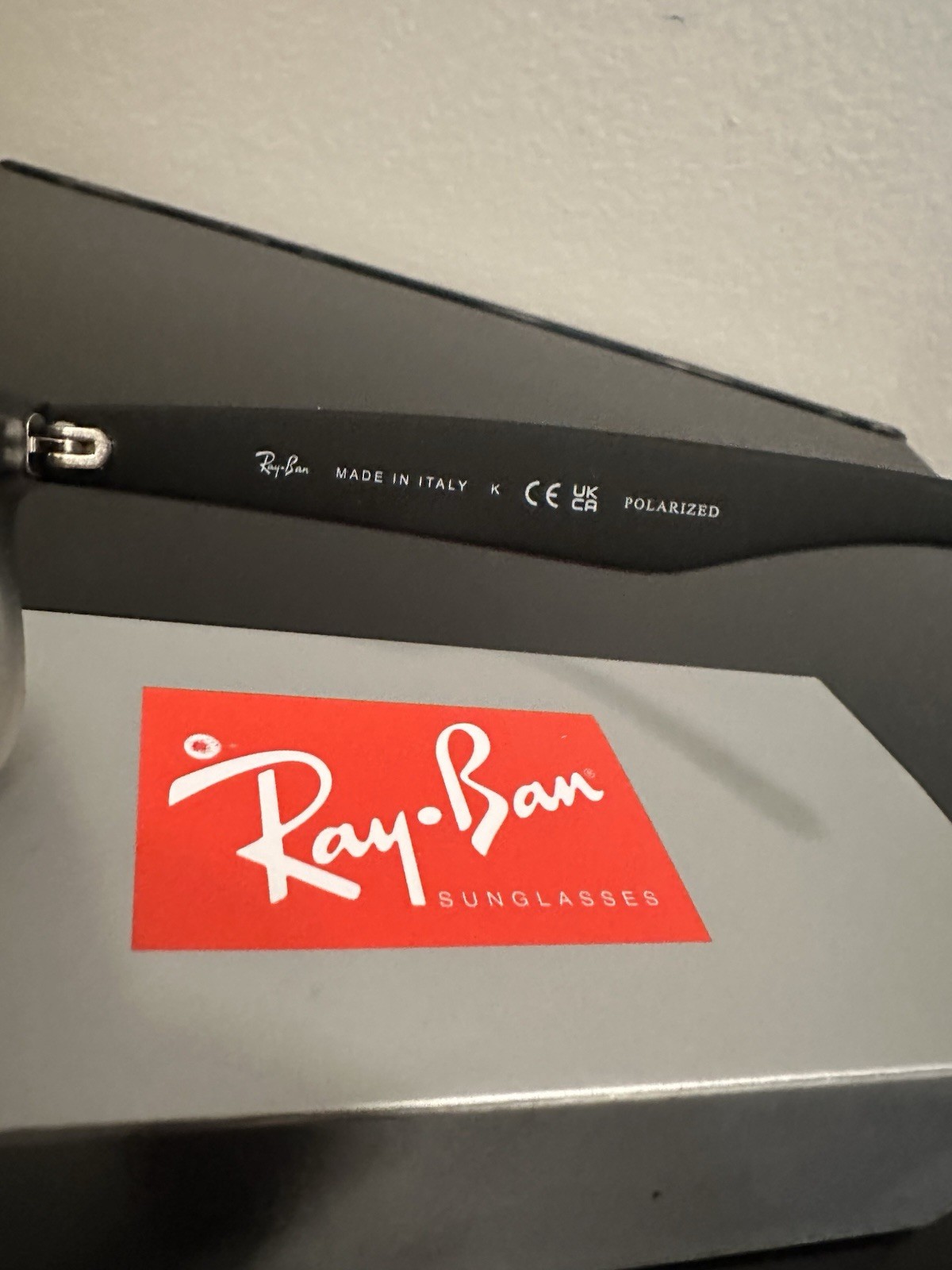 Ray Ban RB4165 852/88 Justin Matte Grey 54mm Mirror Gradient Polarized Sunglasse