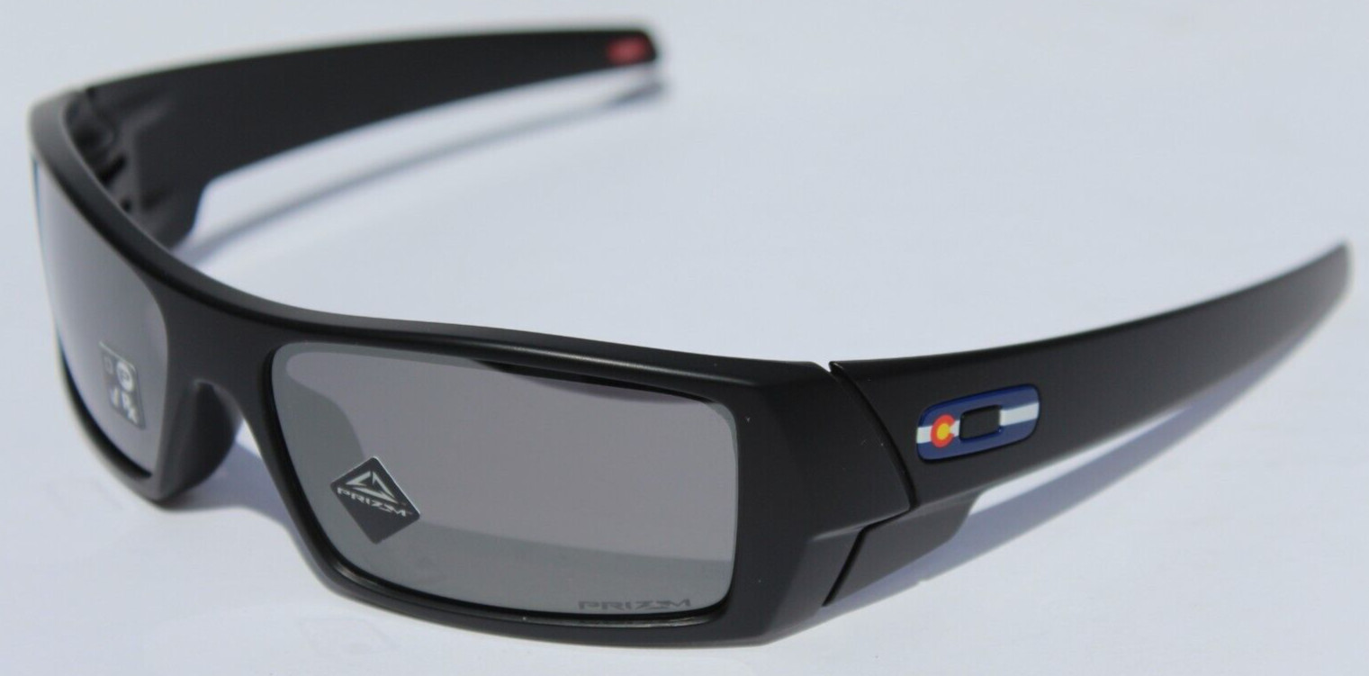 OAKLEY Gascan Sunglasses Matte Black/Prizm Black COLORADO NEW OO9014-5860 RARE
