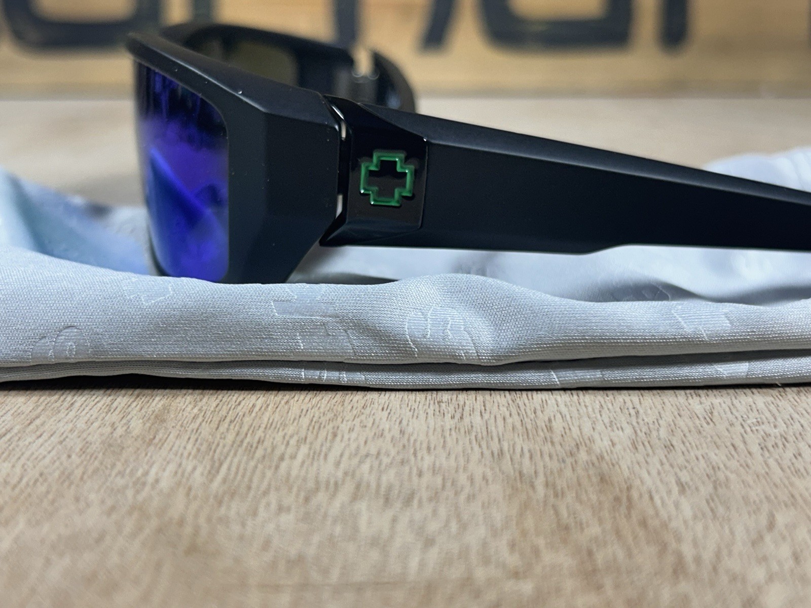 Spy Optic + Dirty Mo Tech Black Mirrored Sunglasses 61 [] 161 – 121 Dale JR