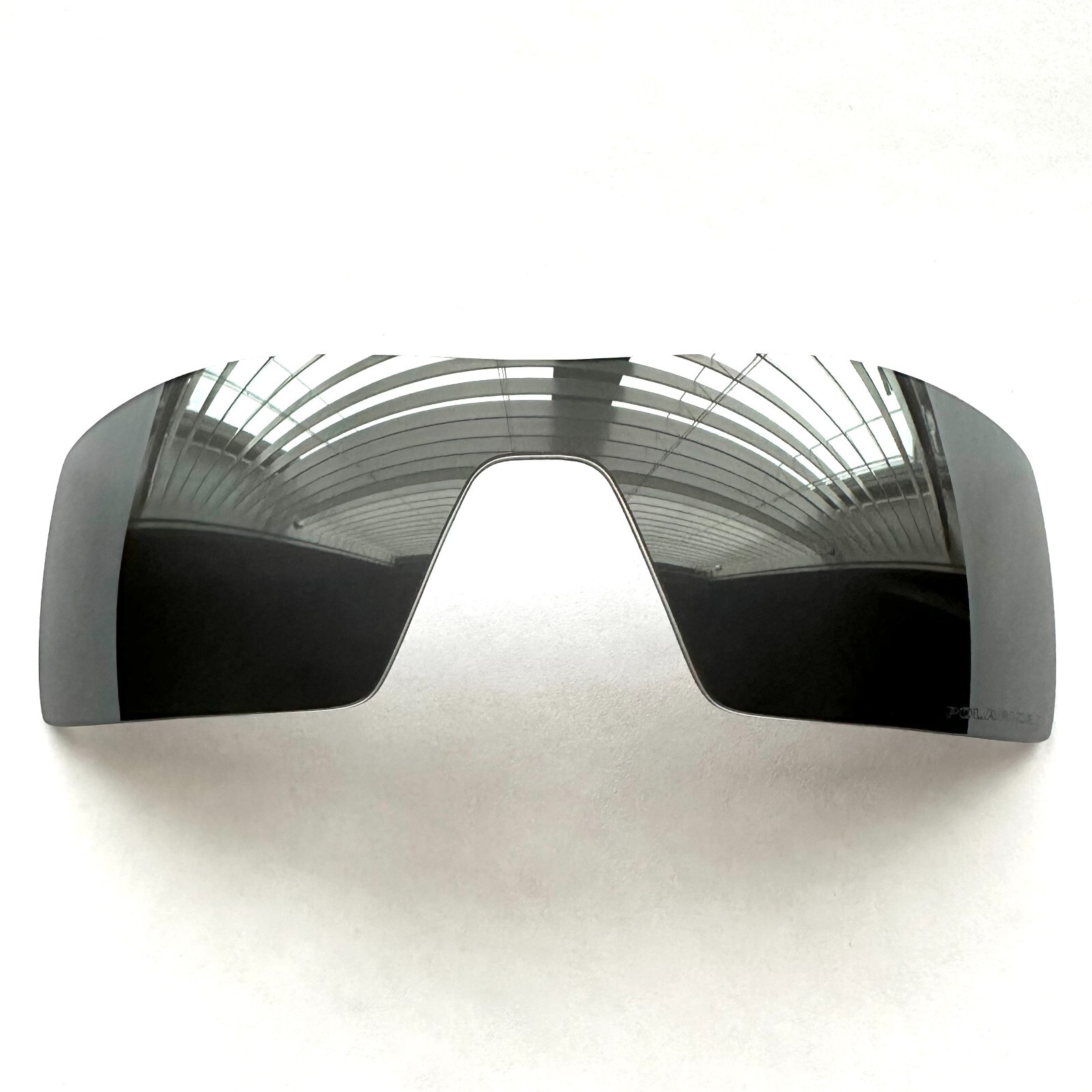 Authentic Oakley Oil Rig Black Iridium Polarized Replacement Lens OO9081