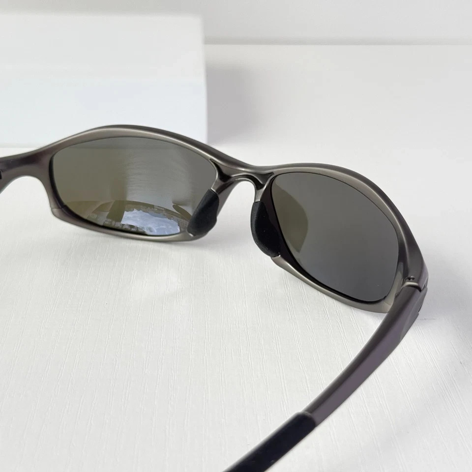 Oakley Hatchet X-Metal Sunglasses Purple Polarized Lens Vintage Y2K