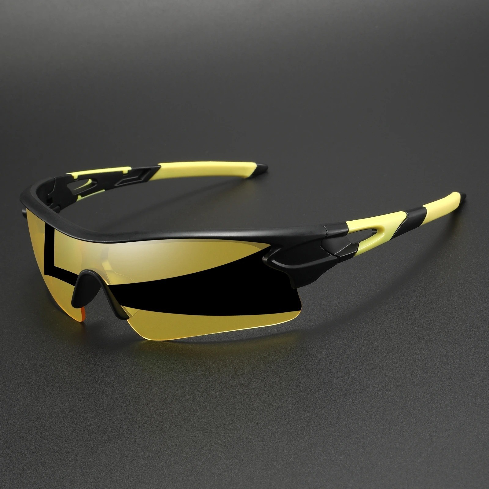 UV400 Sport Eyewear Protective Lightweight Cycling Hiking Unisex Full Cover Lens