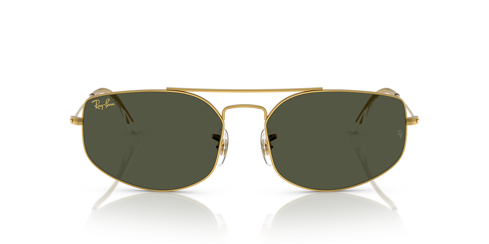 Ray-Ban Explorer V Legend Gold/G-15 Green 60 mm Sunglasses RB3845 919631 60-17