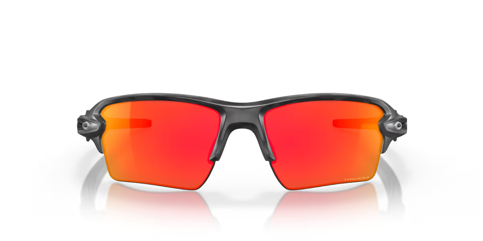 OAKLEY FLAK 2.0 XL Sunglasses OO9188-8659 Black Camo Frame W/ PRIZM Ruby Lens