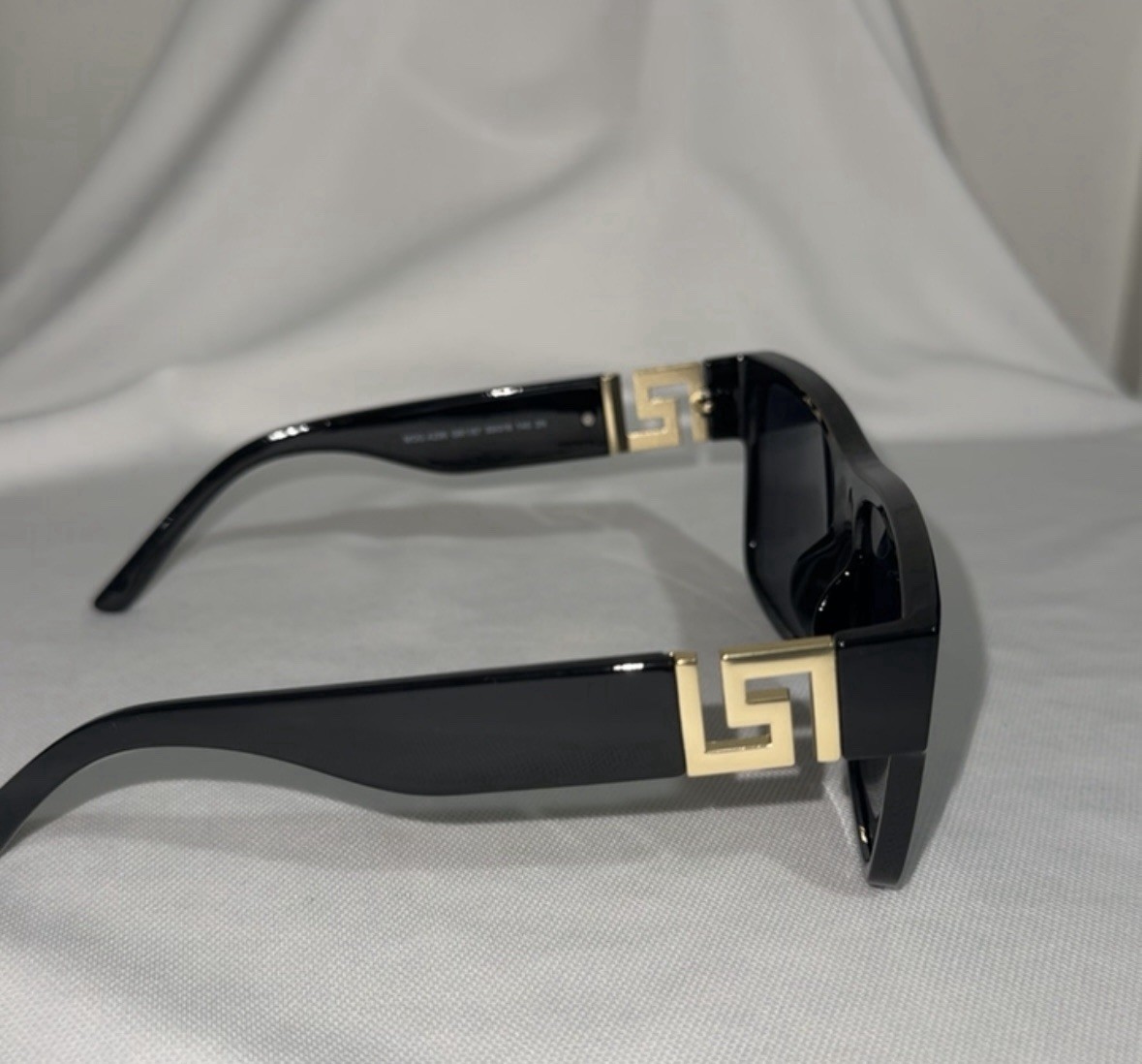 Versace Men’s VE4296 Sunglasses Black/Gray 59mm