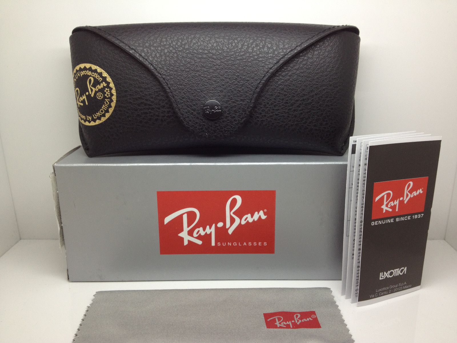 Ray Ban Sunglasses RB4125 CAT 5000 BLACK/DARK GREY LENS 601/32