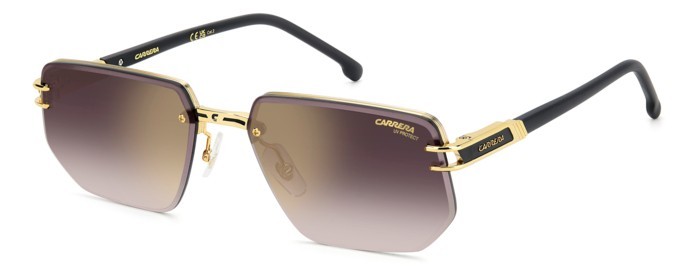 Sunglasses CARRERA 1070/S I46 (YK) Mtte Black Gold/Gold Mirror Burgundy Cal.60