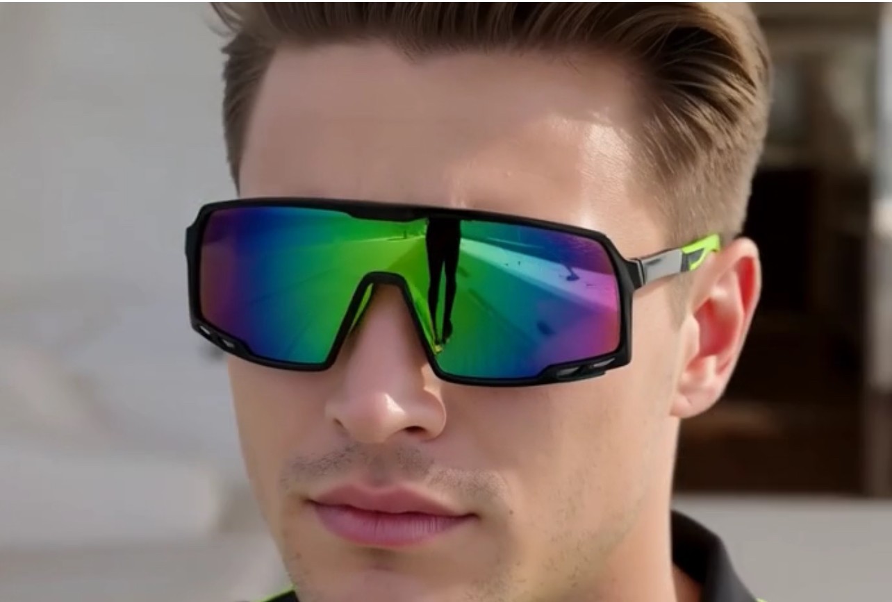 Cycling Glasses Sports Sunglasses, UV400 Protection Running Fishing Driving