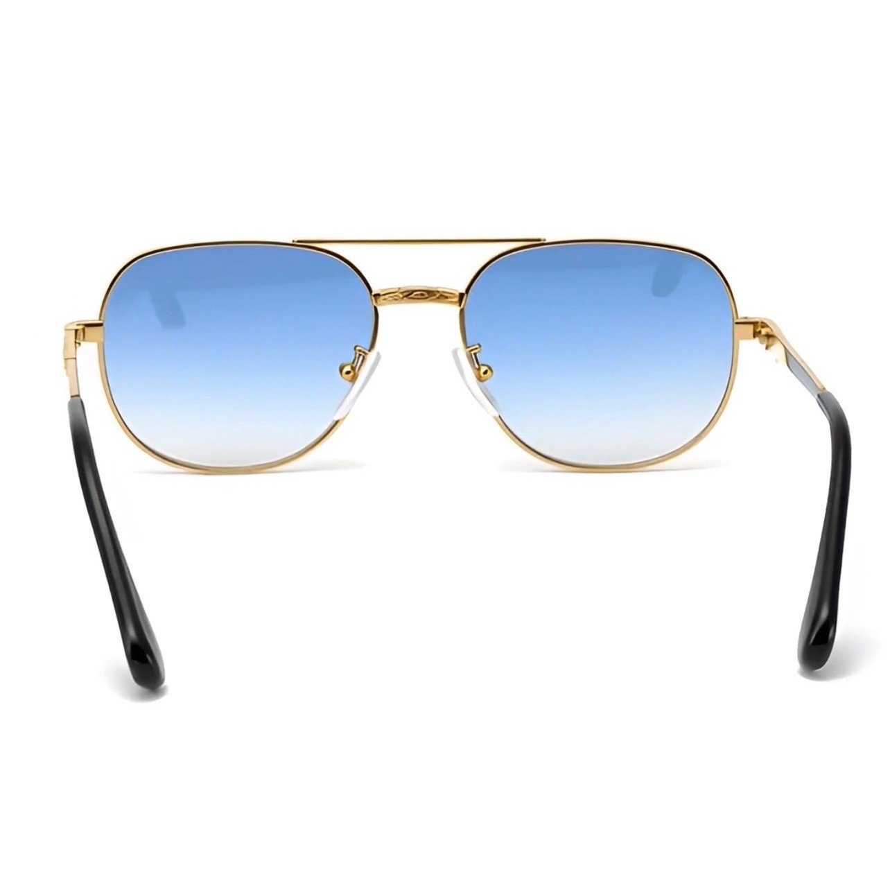 Mens Pilot Sunglasses Designer Fashion Shades Retro Eyewear Round Classic Chic