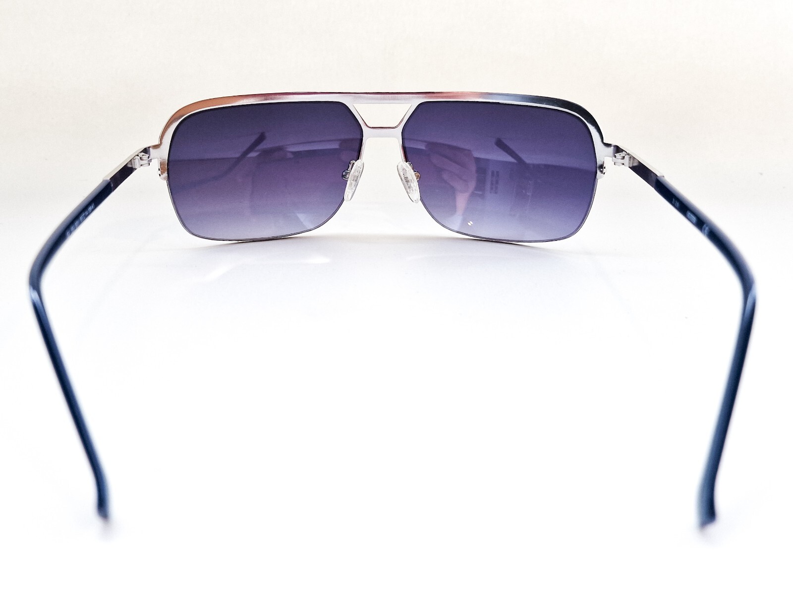 Guess Men’s Sunglasses GF0159-92W-65 Silver Metal Frames NEW Authentic