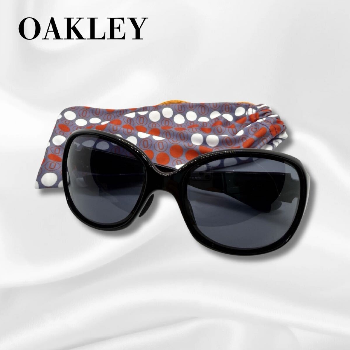 Oakley OAKLEY sunglasses made in USA black blue gradation from Japan