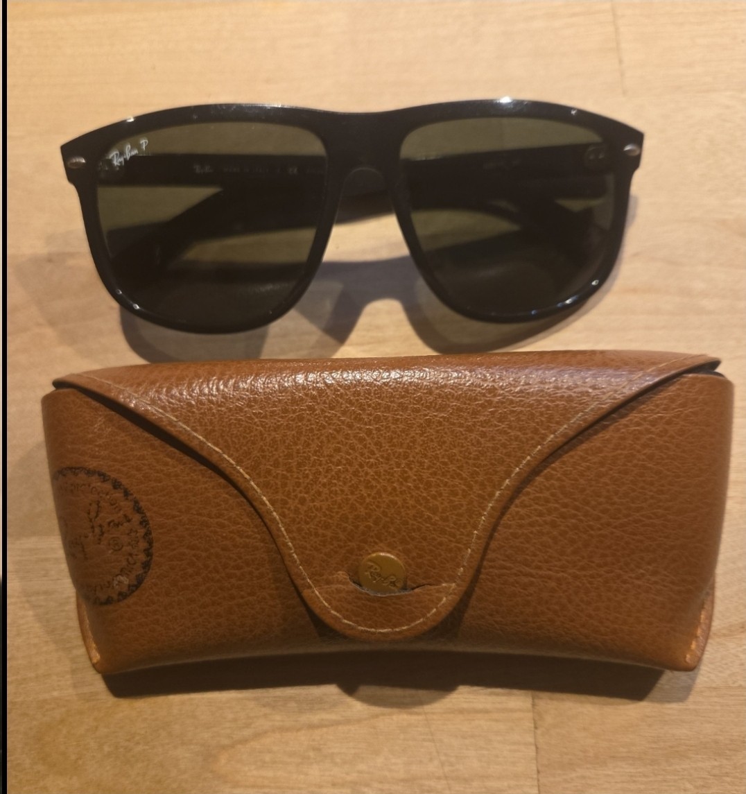 😎 Authentic Ray-Ban RB4147 Polarized Sunglasses – Black/Green (601/58)