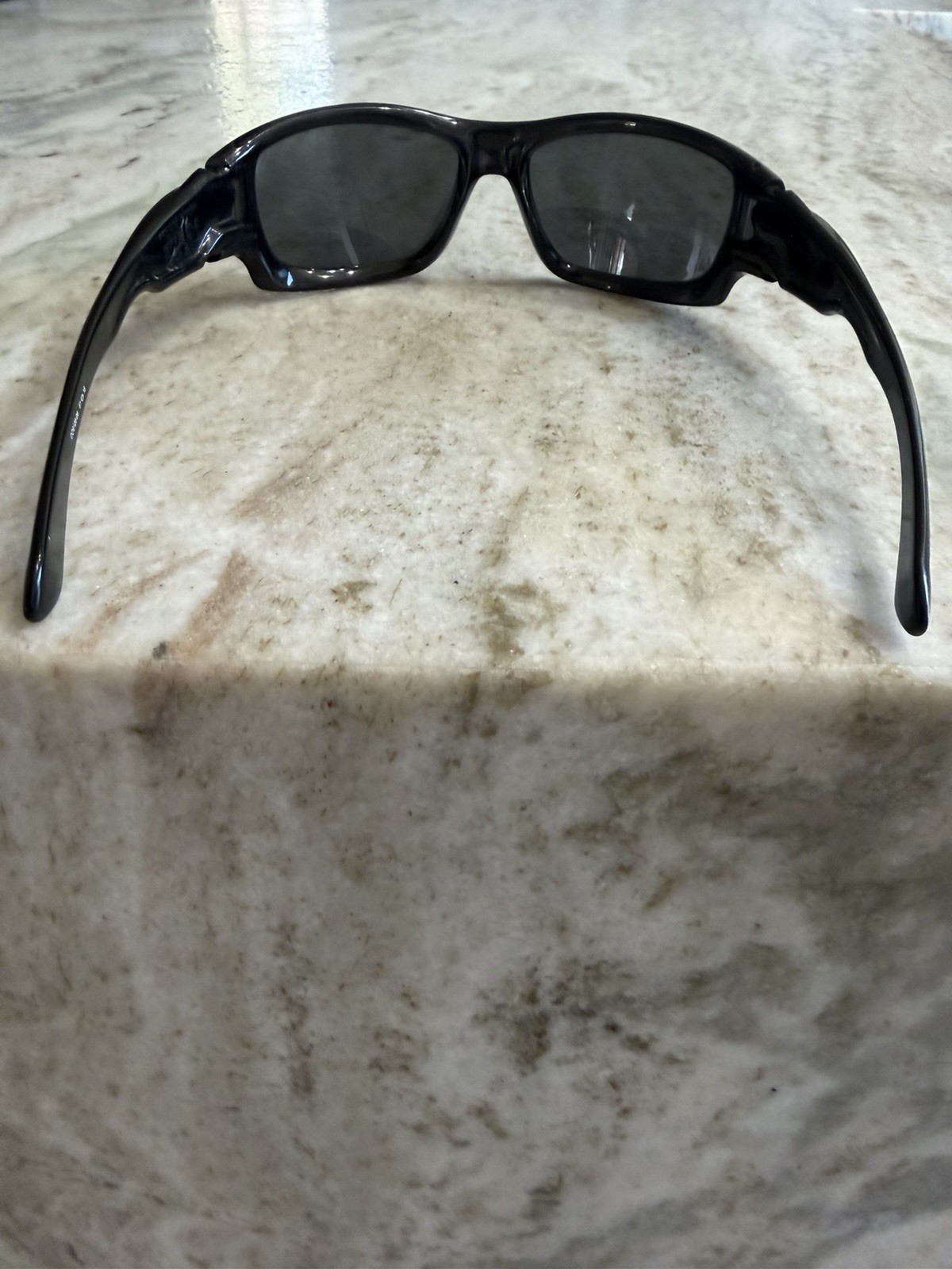 Oakley Ten X Sunglasses Glossy Black Frame Black Lenses Made in USA Rare