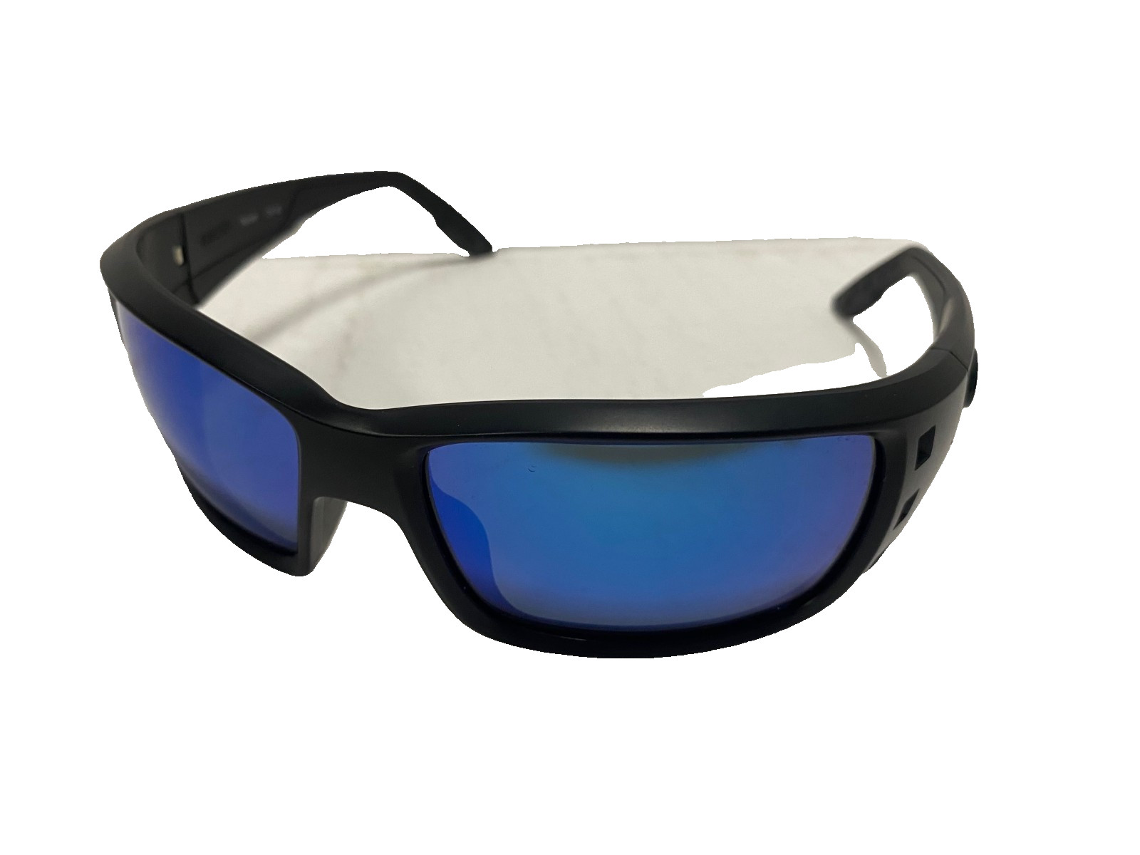 Costa Del Mar Fantail PRO Matte Black Blue Mirror Lens POLARIZED 580G, 63/16/125