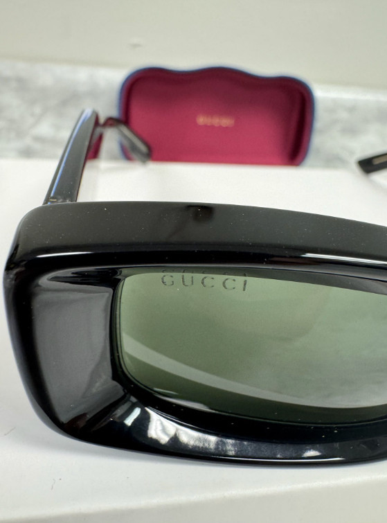 GUCCI | NEW | 1528S | 1528S – 001 | 53 | BLACK | GREY | NON POLARIZED