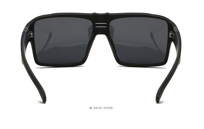 Men Women Square Myopia Nearsighted Glasses Oversize Outdoor Sport Sunglasses