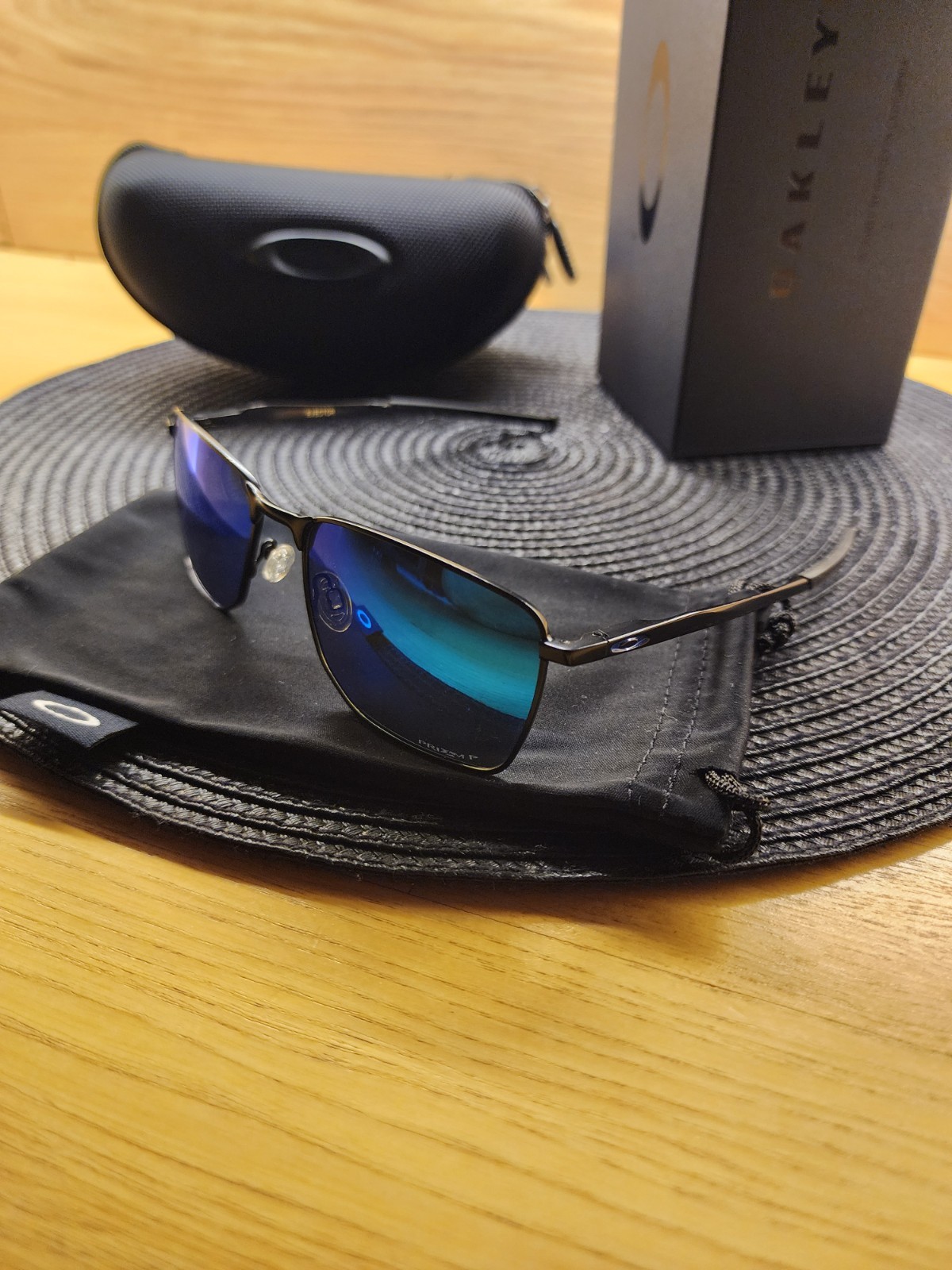Oakley Ejector C-5 Alloy Metal Frame Prizm Polarized Lens Full Pack New