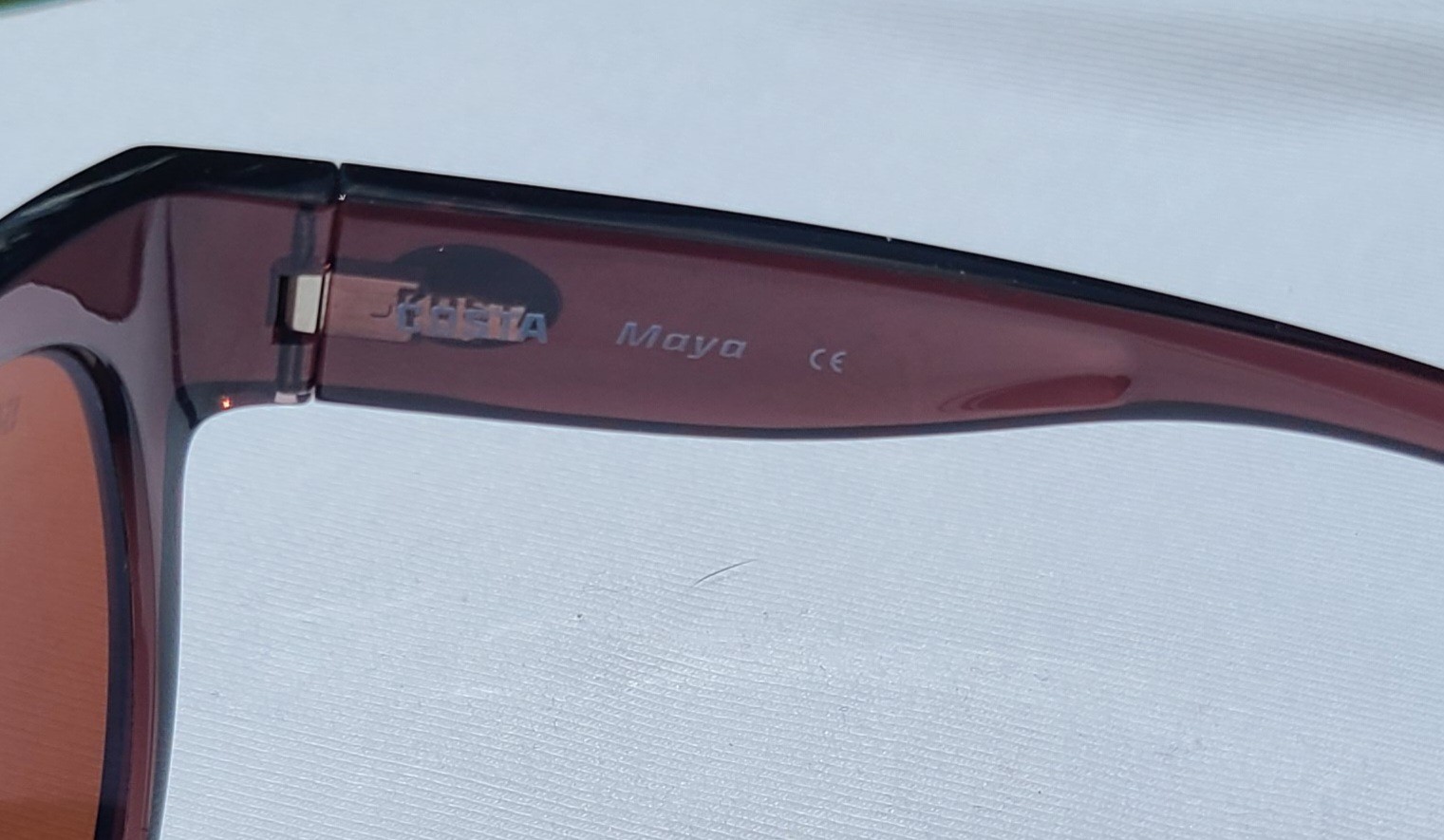 COSTA 6S9011 04 Maya Urchin Copper Silver 55mm Women Polarized Sunglasses 580G