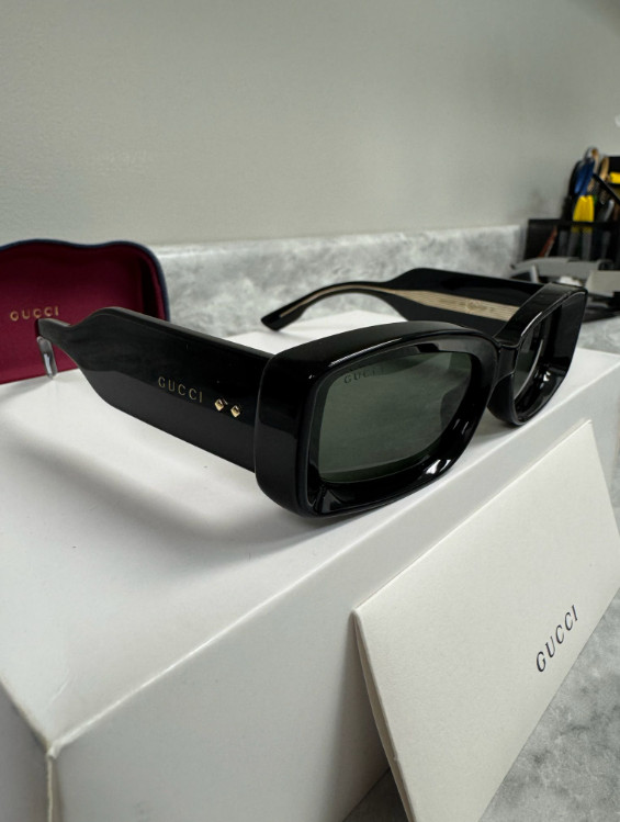 GUCCI | NEW | 1528S | 1528S – 001 | 53 | BLACK | GREY | NON POLARIZED