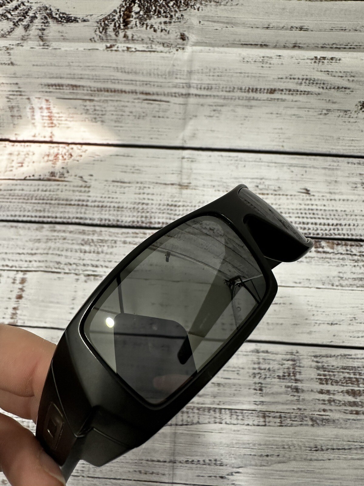 Oakley Sunglasses 12-856 60 15 Matte Black Frame 127mm Gray Polarized Lens
