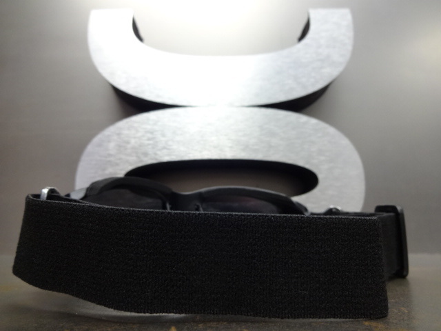 Men PADDED Biker MOTORCYCLE RIDING GLASSES GOGGLES With Strap Gray & Black Frame